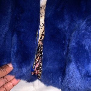 Royal Blue Mink Coat💙